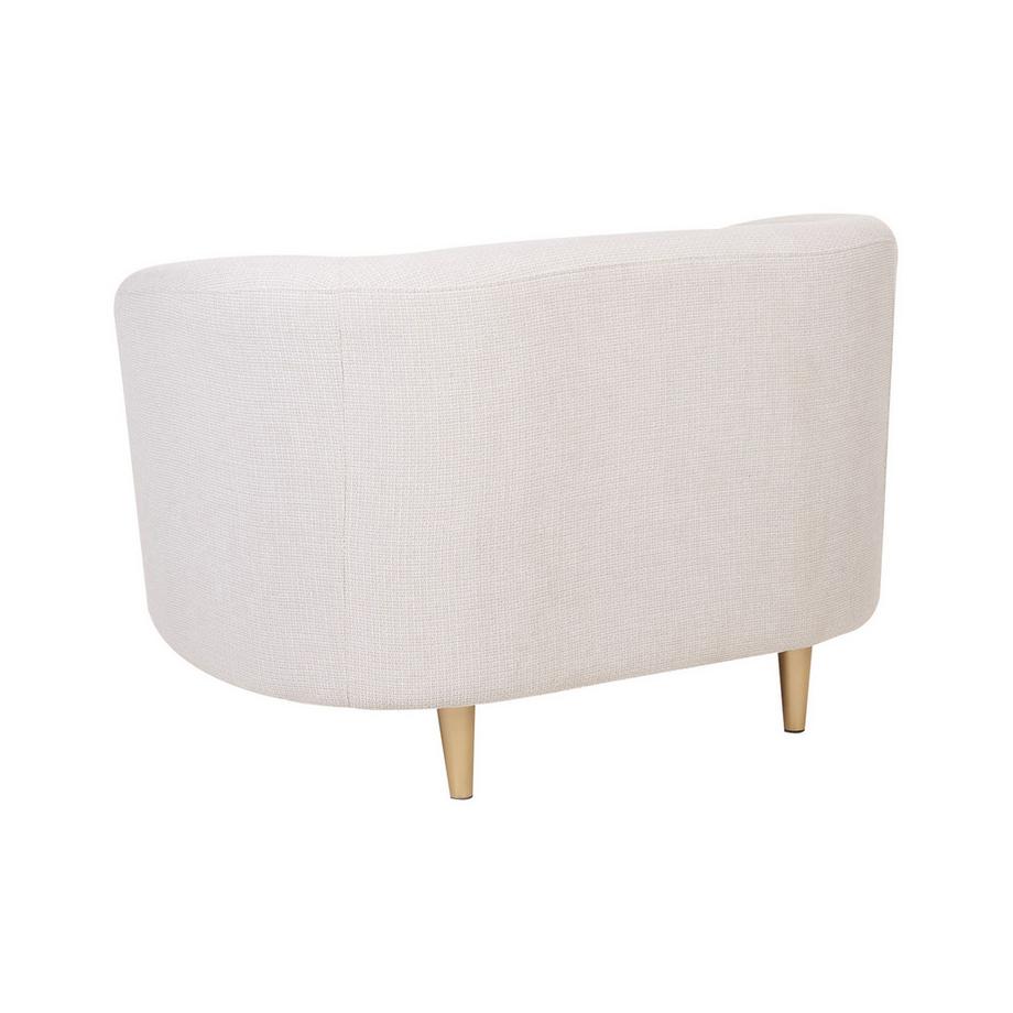 Beliani Sessel aus Stoff Klassisch LOEN  