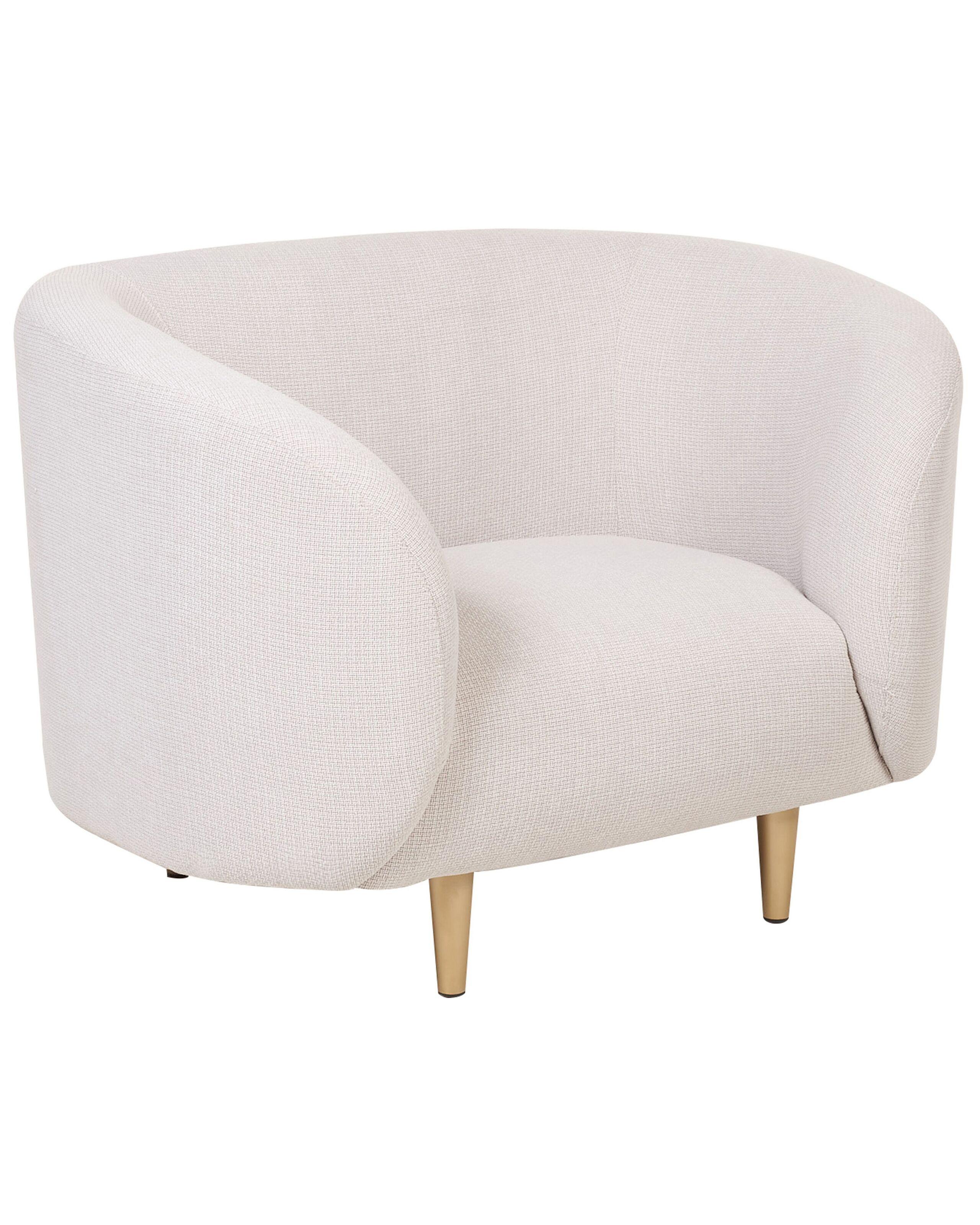 Beliani Fauteuil en Polyester Traditionnel LOEN  