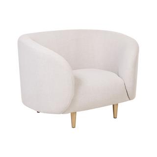 Beliani Fauteuil en Polyester Traditionnel LOEN  