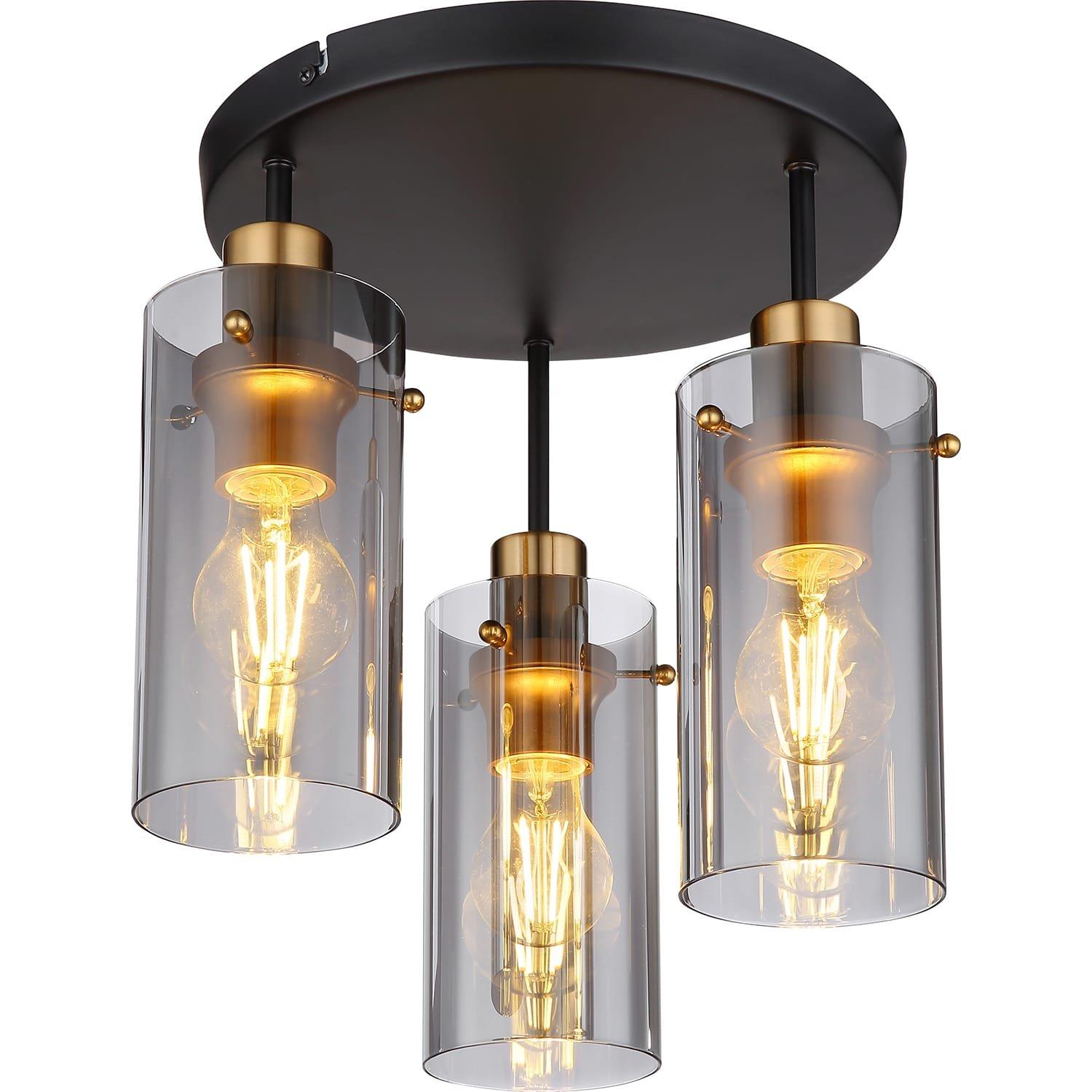 Image of Deckenleuchte Fanni Metall matt 3xE27 30x30x35 Deckenleuchte Fanni Metall matt 3xE27 30x30x35