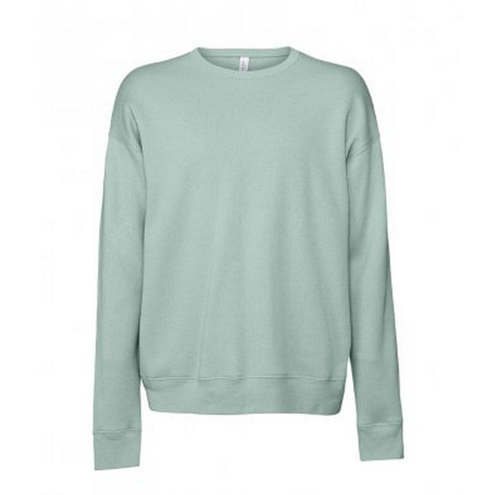 Image of Erwachsene Drop Schulter Sweatshirt Damen Blau S