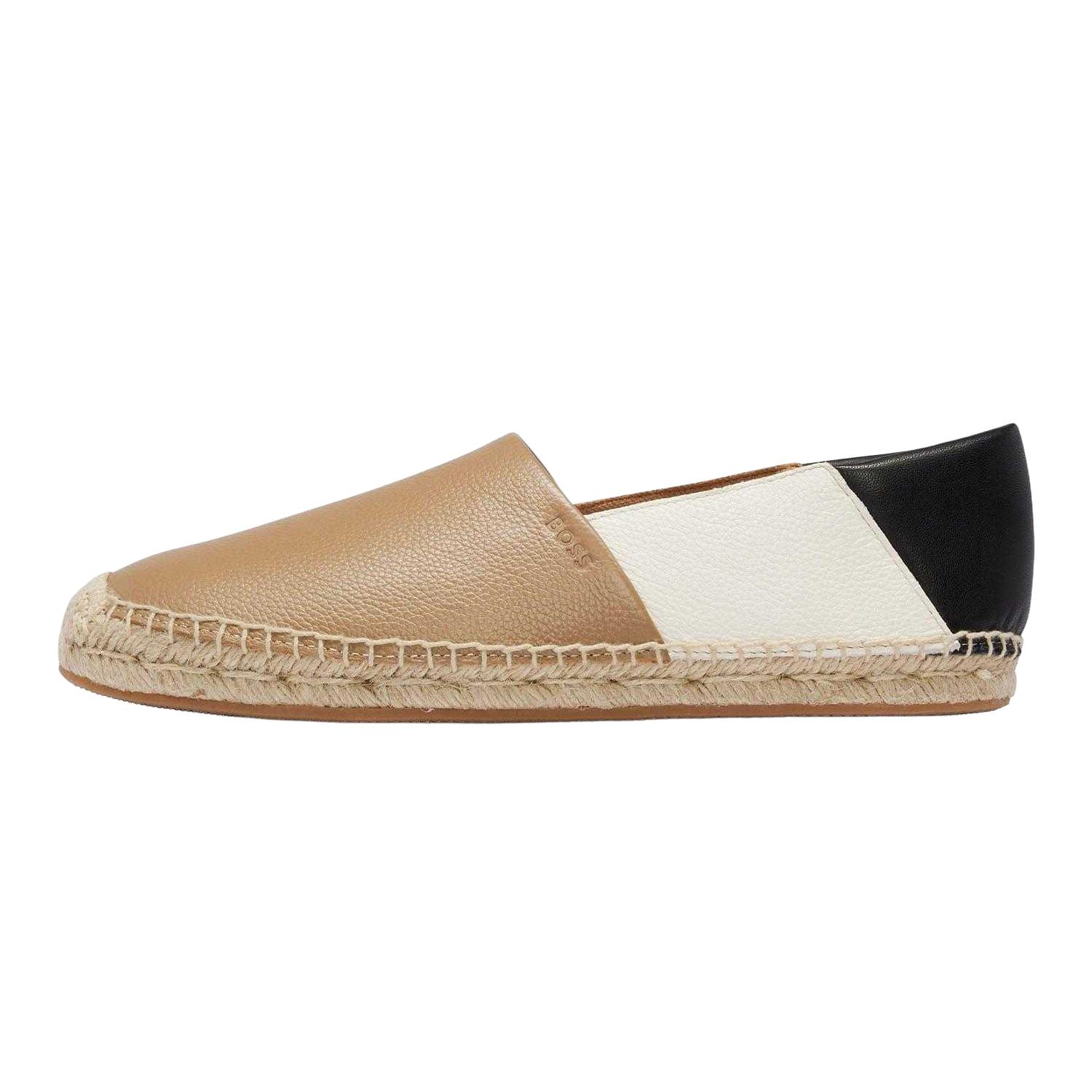 BOSS  Halbschuhe Madeira, Blockfarben, Leder 