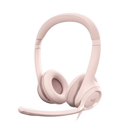 Logitech  Logitech H390 Kopfhörer Kabelgebunden Kopfband BüroCallcenter USB Typ-A Pink 