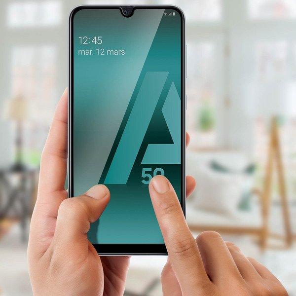 Avizar  Film Écran Verre Galaxy A50 – Noir 