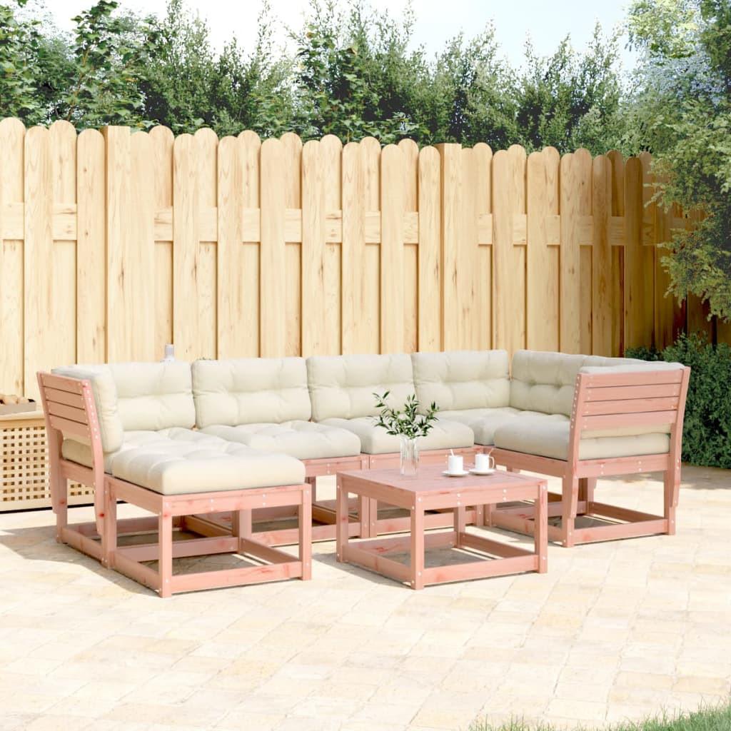 VidaXL set divano da giardino Legno di douglas  