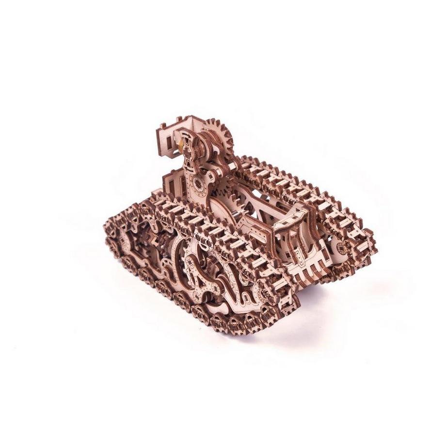 Wood Trick  Char à vapeur - kit de construction en bois 3D 