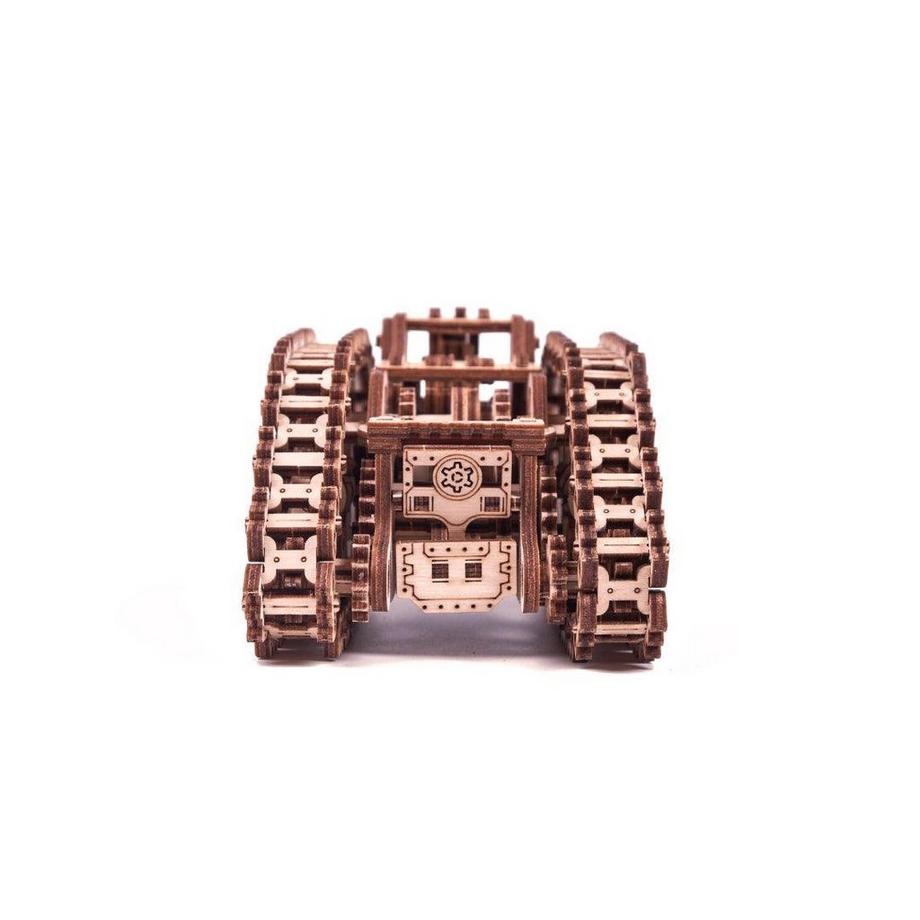 Wood Trick  Char à vapeur - kit de construction en bois 3D 