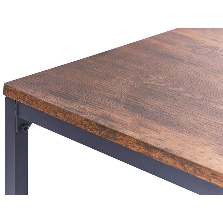 Beliani Table d'appoint en Panneau de particules de bois Industriel KENNER  