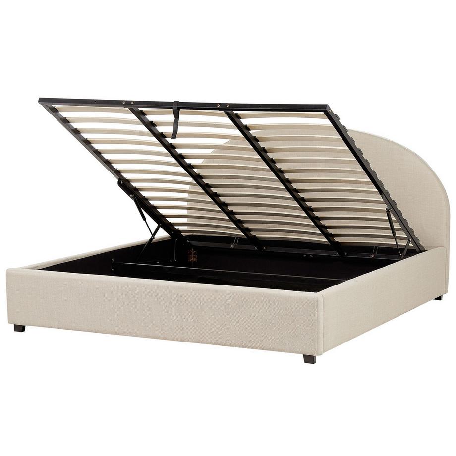 Bett mit Stauraum aus Stoff  VAUCLUSE