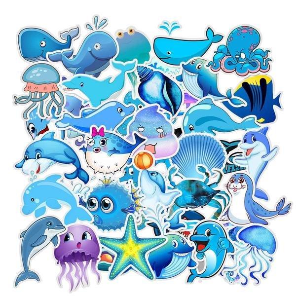 Image of 50x Aufkleber und Abziehbilder – VSCO Ocean 50x Aufkleber und Abziehbilder – VSCO Ocean