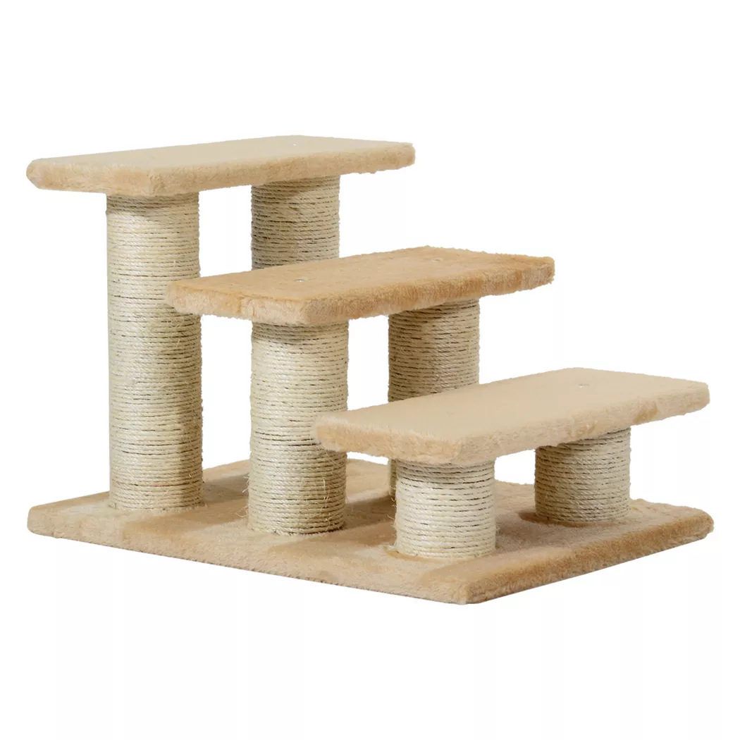 PawHut - Katzentreppe, One Size, Beige