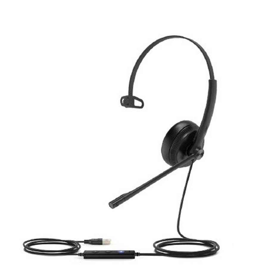 Yealink UH34 Lite Casque Avec fil Arceau Bureau/Centre d'appels Noir