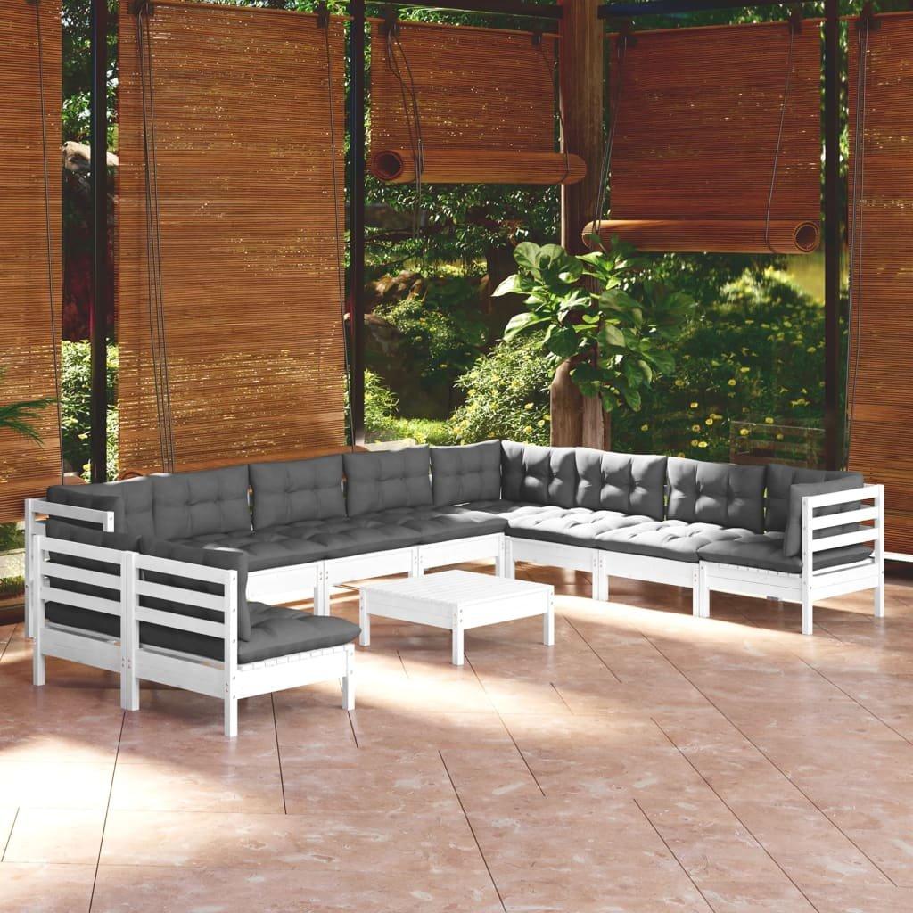 VidaXL Garten-lounge-set kiefernholz  