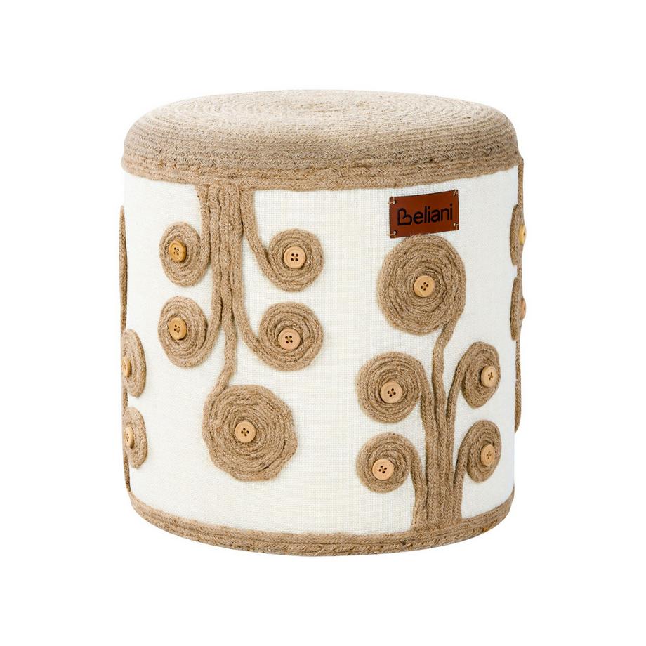 Pouf aus Jute  DIMAN