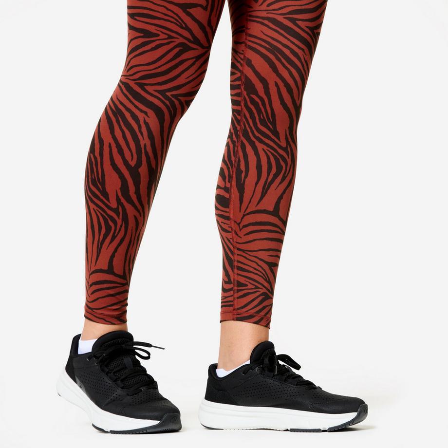 DOMYOS  Leggings  Cardio-Fitness hoher Bund Polyester 