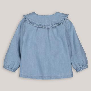 La Redoute Collections  Blouse col claudine en jean 