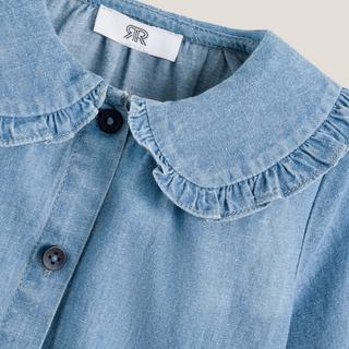 La Redoute Collections  Blouse col claudine en jean 