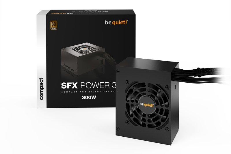 BE QUIET!  ! SFX POWER 3 300W unité d'alimentation d'énergie 20+4 pin ATX Noir 