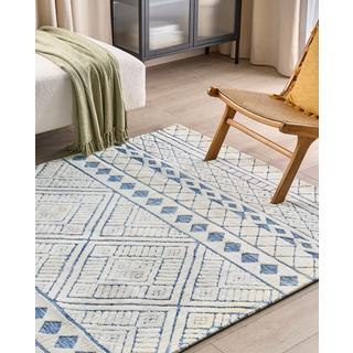 Beliani Tapis en Polyester Boho MARGAND  