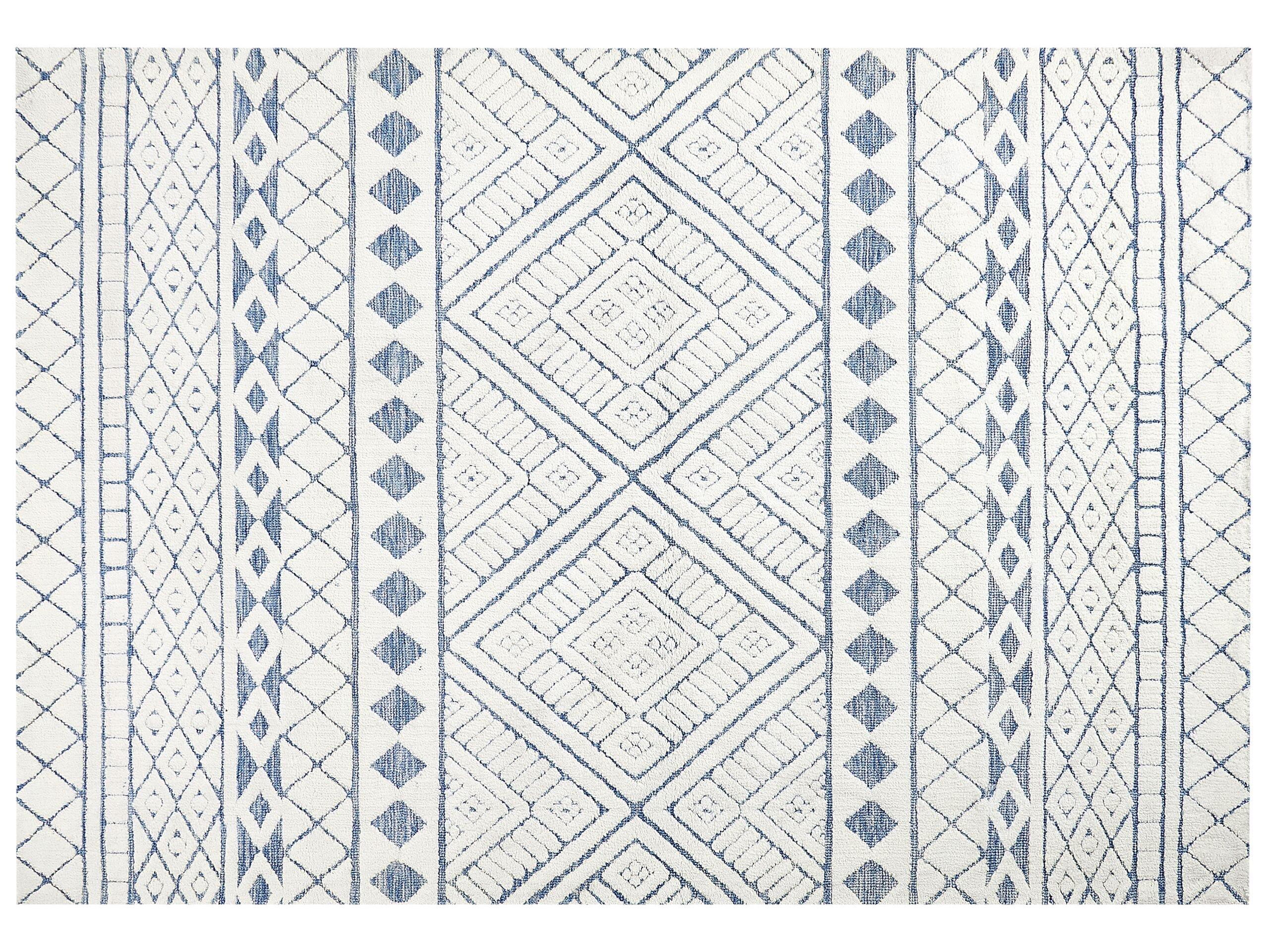 Beliani Tapis en Polyester Boho MARGAND  