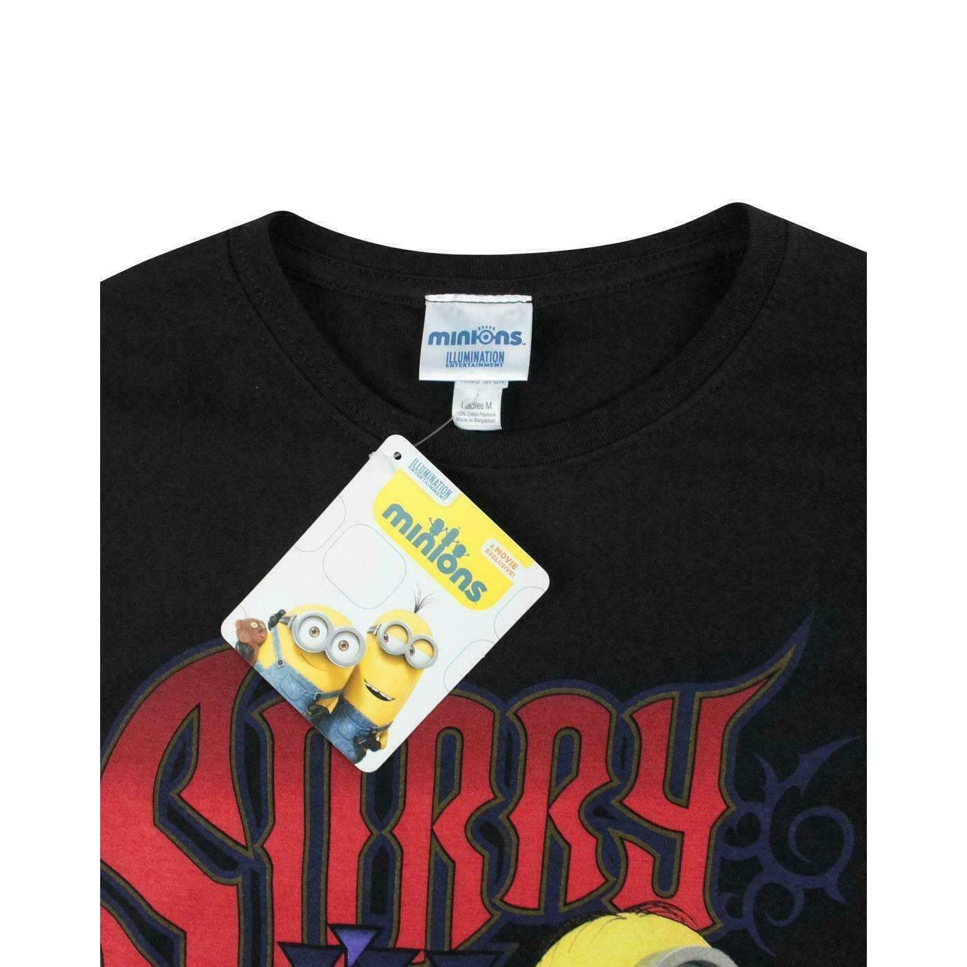 minions  Sorry I`m Bad TShirt 