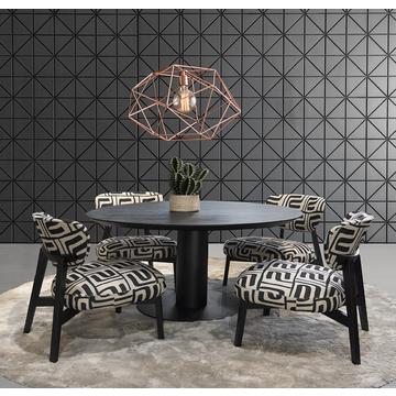 Fauteuil Boyd Jacky Meander Charcoal