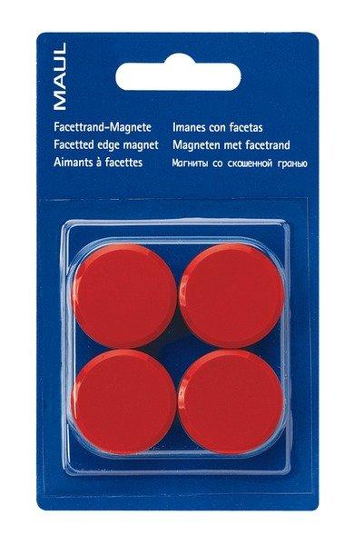 Maul  MAUL Magnete 30mm 6177225 rot 4 Stück 