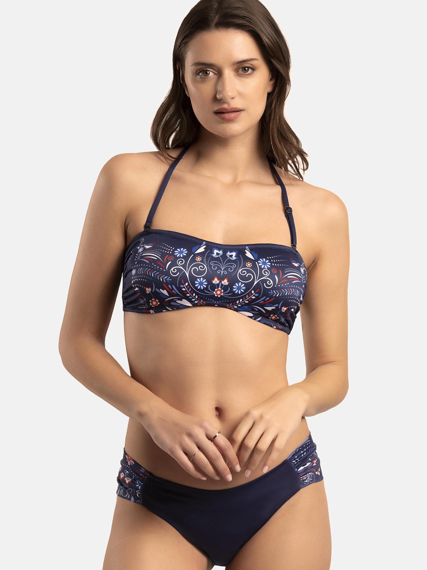Image of 2-teiliges Set Bandeau-bikini Sintra Unisex Königsblau 38