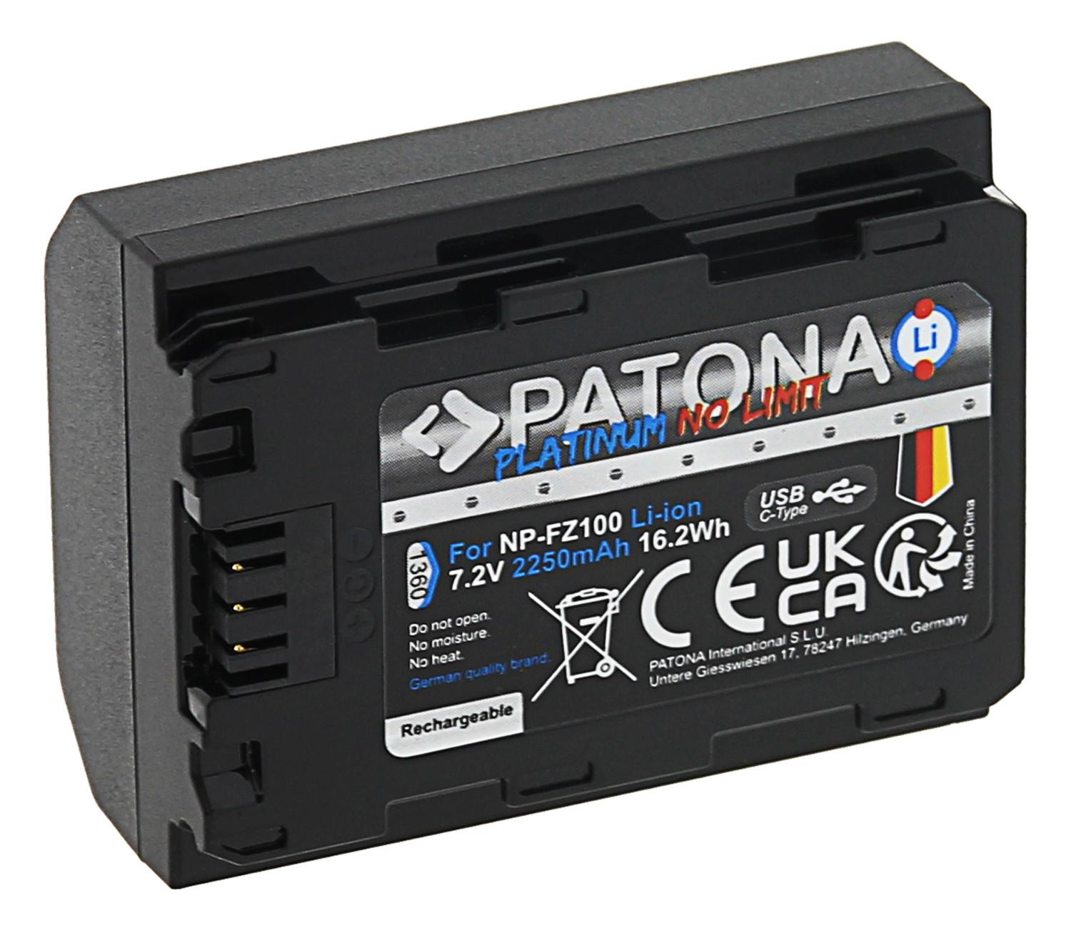 Patona  PATONA 1360 Kamera-/Camcorder-Akku Lithium-Ion (Li-Ion) 2250 mAh 