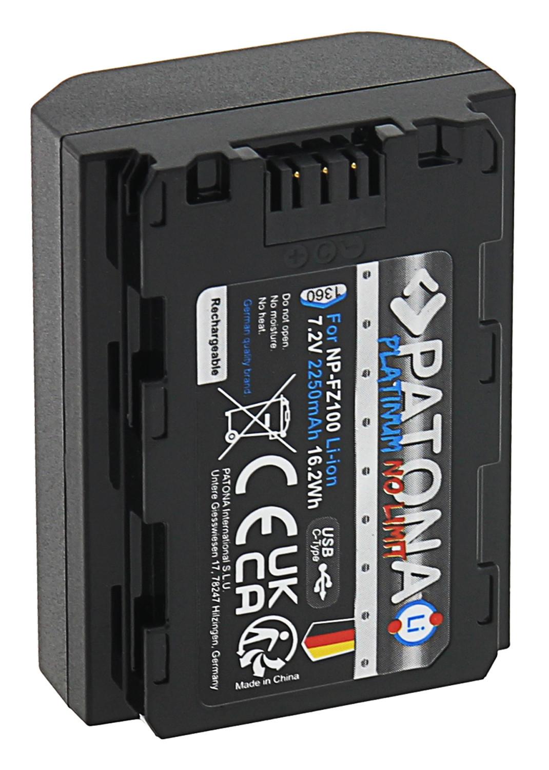 Patona  Platinum Akku Sony NP-FZ100 