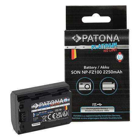 Patona  PATONA 1360 Kamera-/Camcorder-Akku Lithium-Ion (Li-Ion) 2250 mAh 