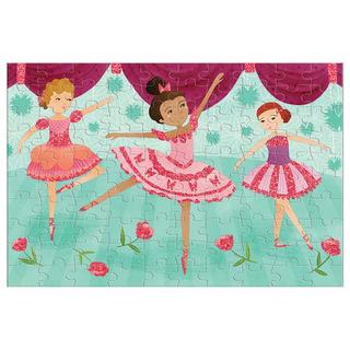 mudpuppy  Ballerinas, Glitter Puzzle 100tlg 