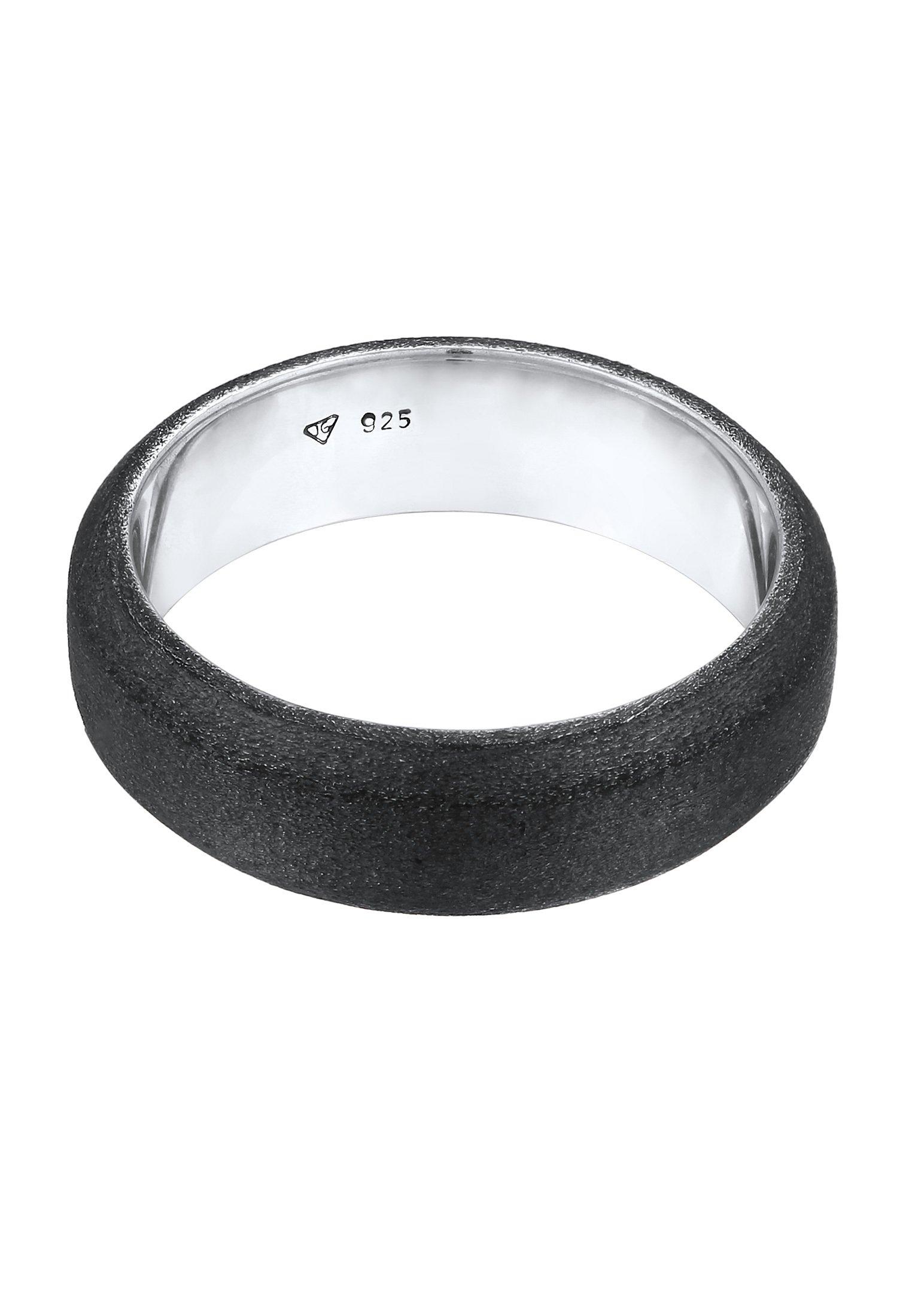 Kuzzoi  Bague Herren Bandring Basic 925 Silber 