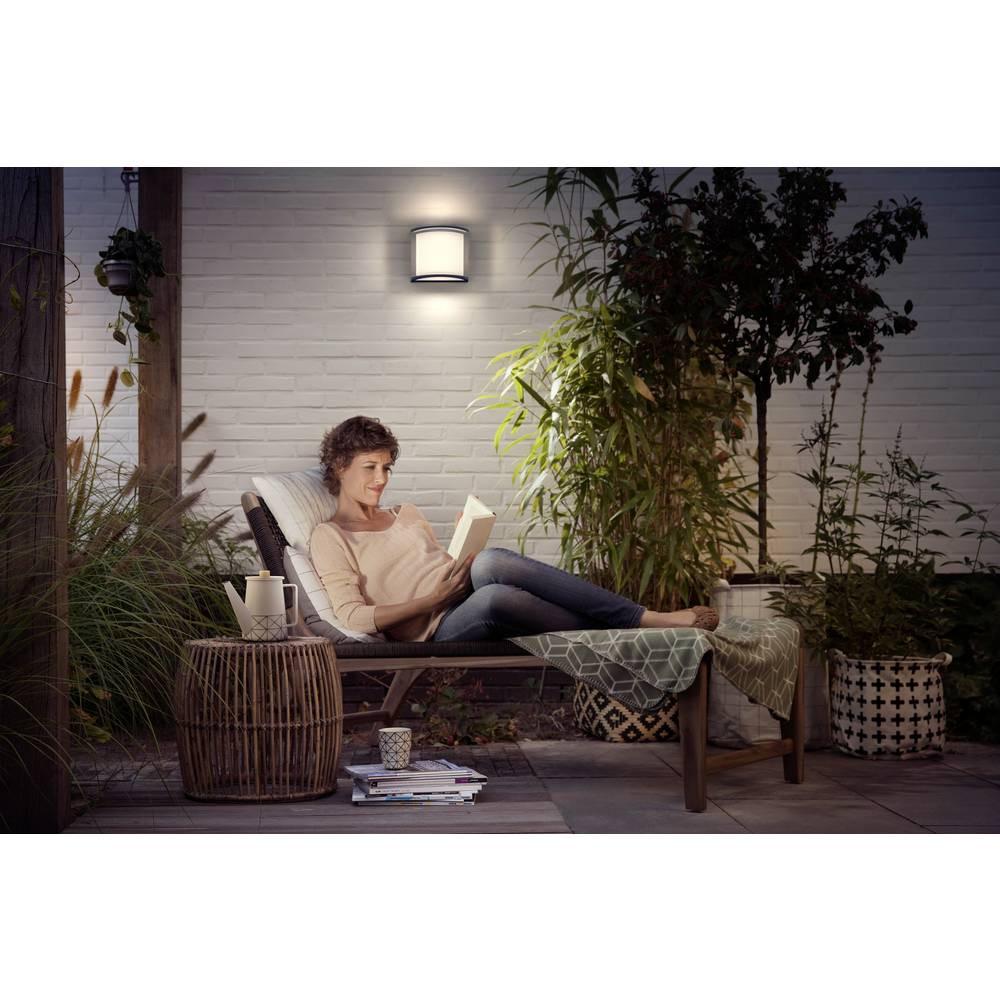 Philips Lighting Samondra  LED-Außenwandleuchte LED 3.8 W Anthrazit  