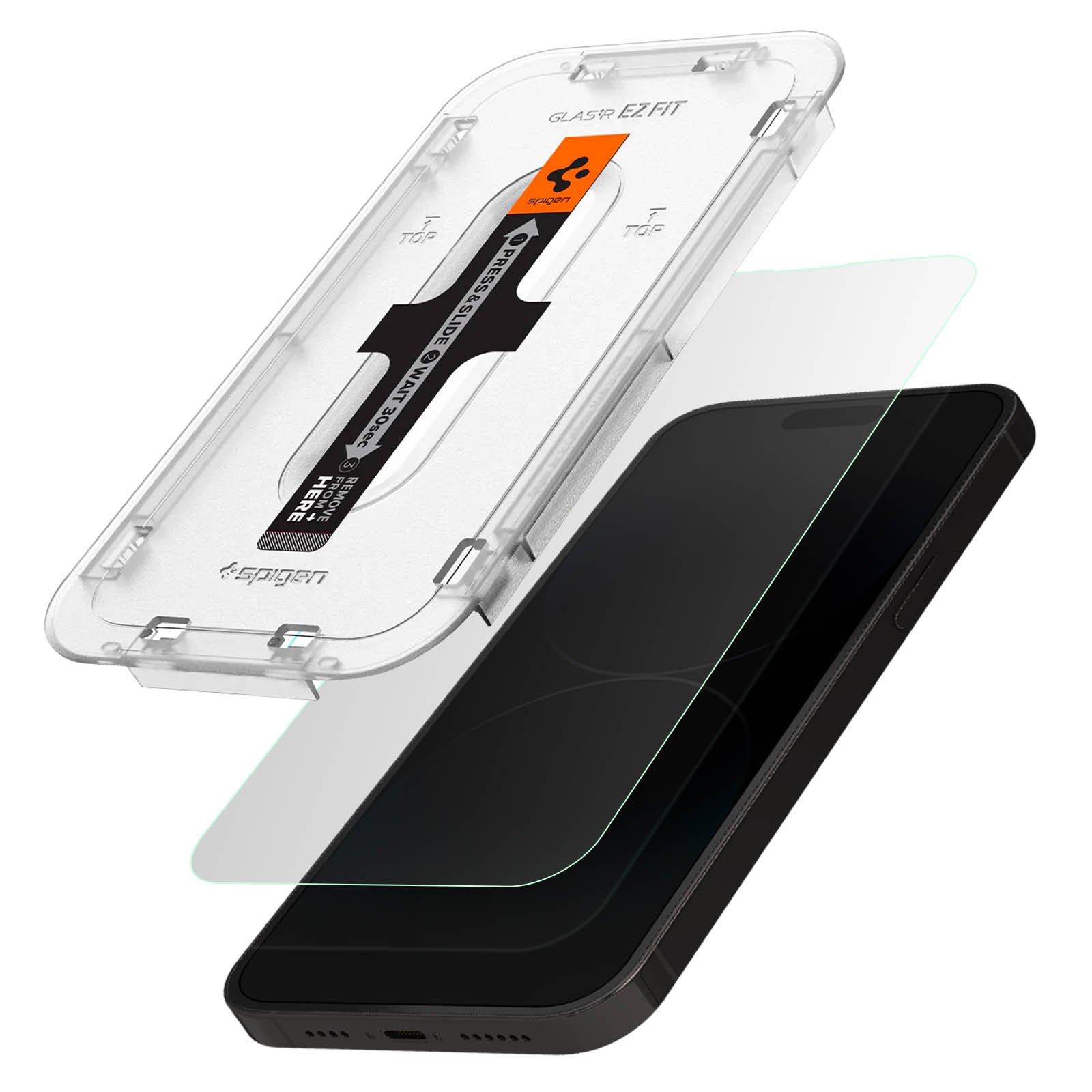 Image of Spigen 2x Glas-Folien iPhone 14 Pro Max