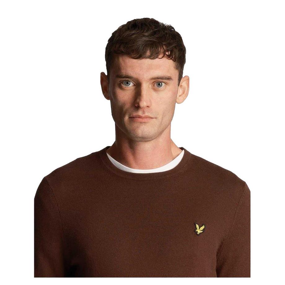 LYLE & SCOTT  Pullover, Rundhalsausschnitt 