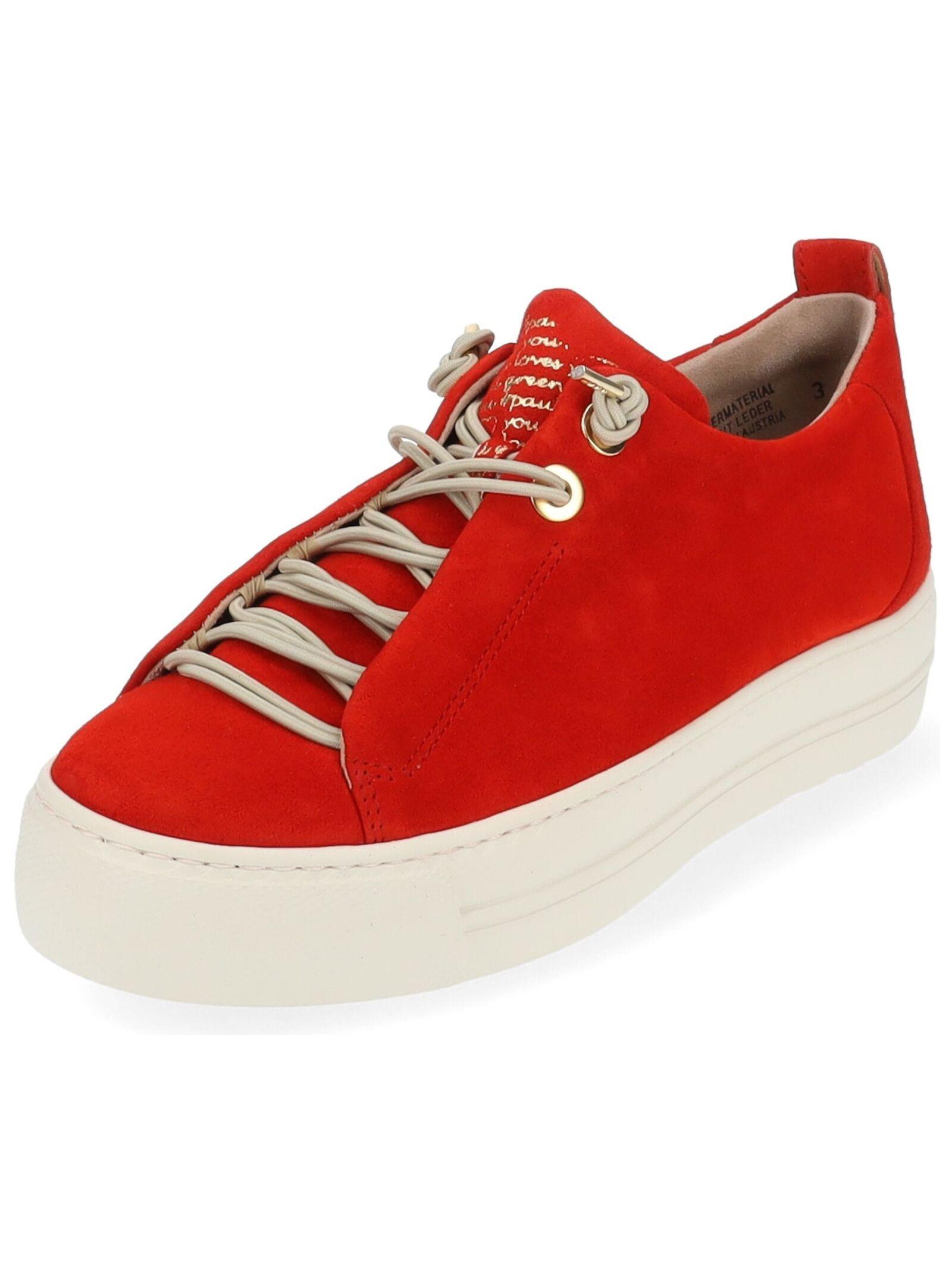 Image of Sneaker 5017 Unisex Rot Bunt 37