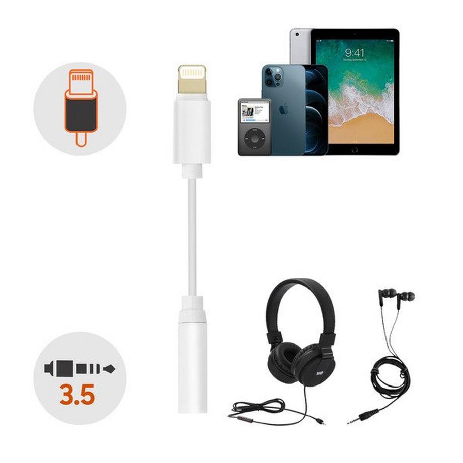 Avizar  Adattatore da iPhone a Jack 3,5 mm 