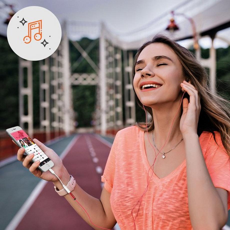 Avizar  Adattatore da iPhone a Jack 3,5 mm 