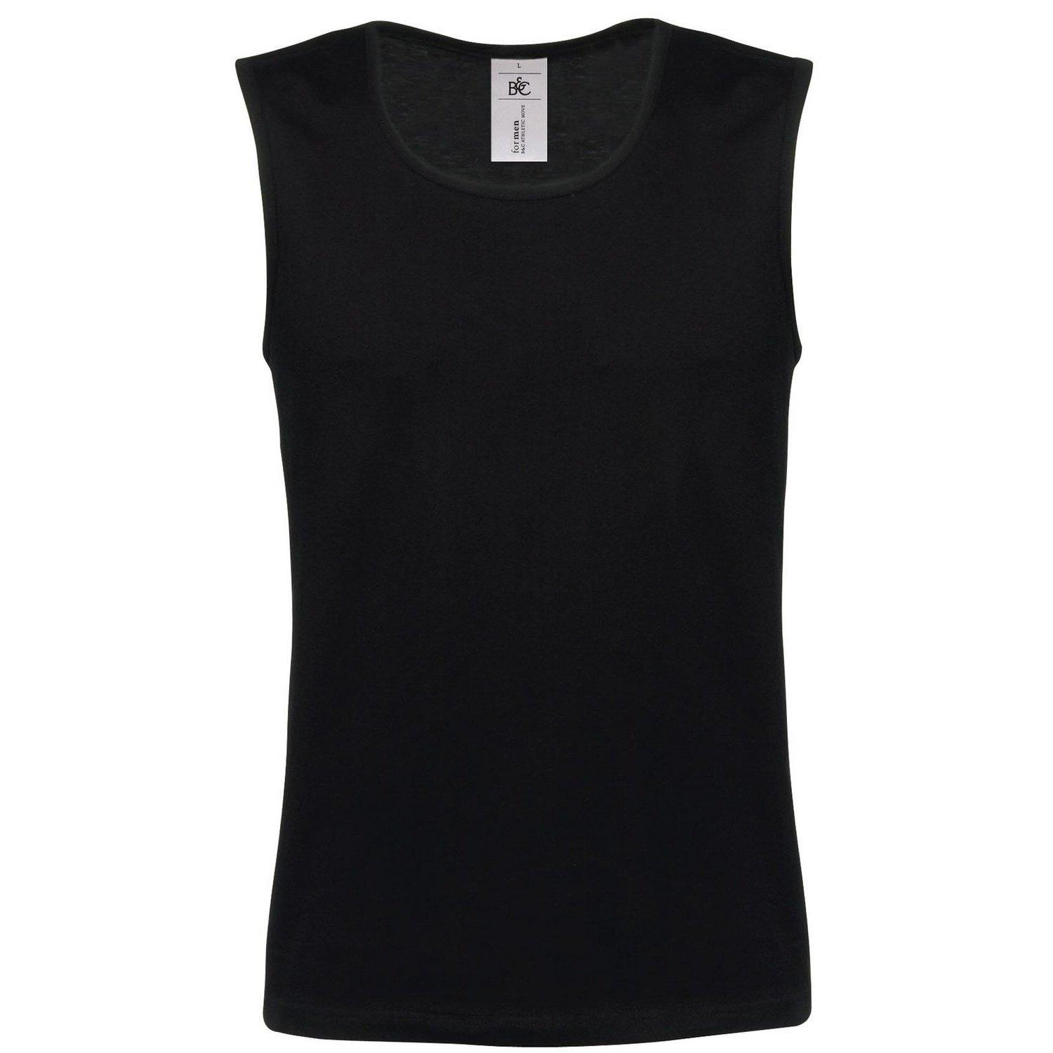 Image of B&c Move Sport Oberteil Top Unisex Schwarz XXL