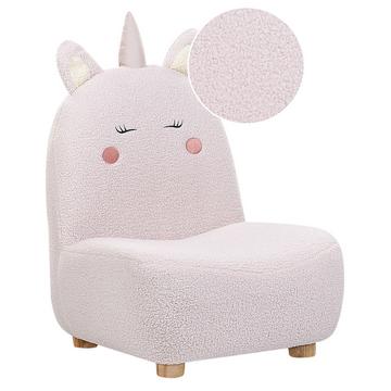 Kindersessel aus Bouclé Modern LULEA