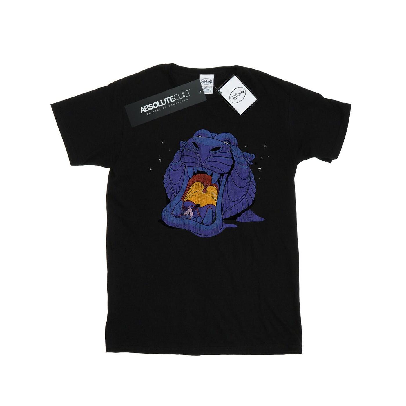 Image of Aladdin Cave Of Wonders Distressed Tshirt Herren Schwarz M