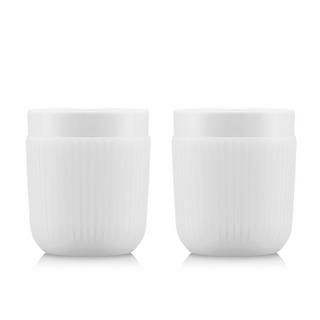 bodum Set de 2 mugs en porcelaine avec manchon silicone DOURO  