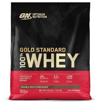 Gold Standard 100% Whey 4.53kg Optimum Nutrition | Doppelte Schokolade