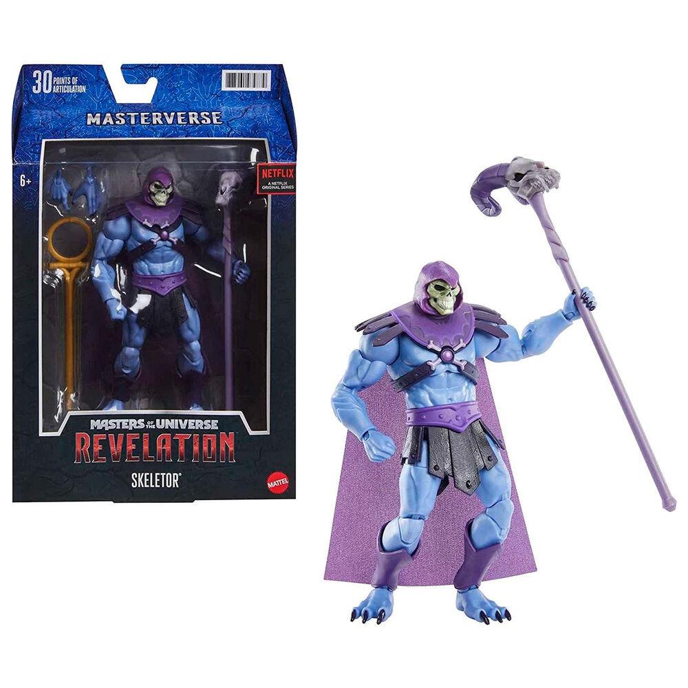 Image of Masters of the Universe Revelation Skeletor (18cm)