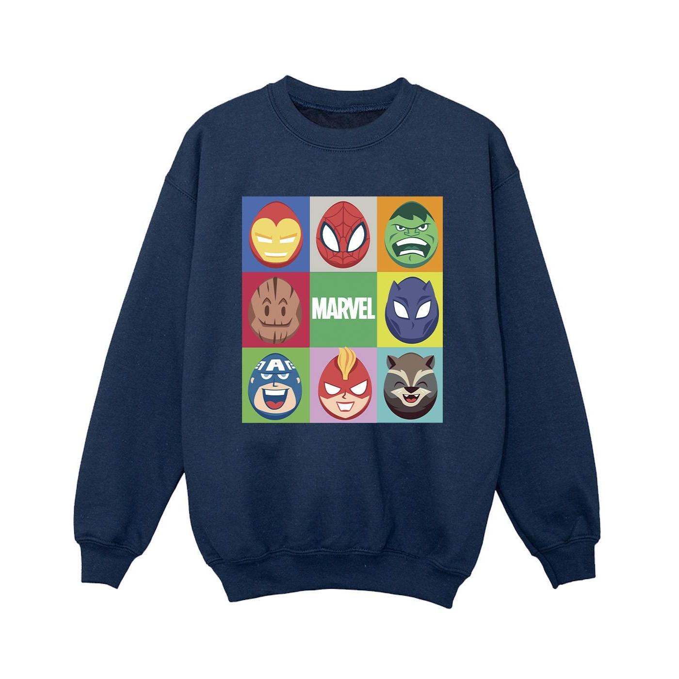 Image of Easter Eggs Sweatshirt Jungen Marine 128