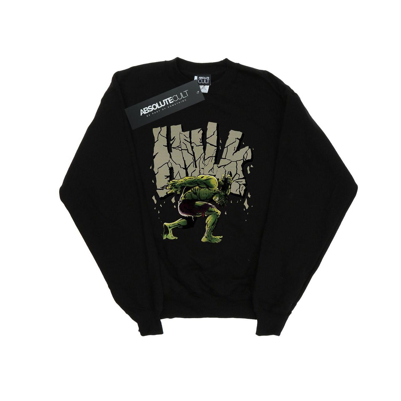 Image of Hulk Rock Sweatshirt Unisex Schwarz 152-158