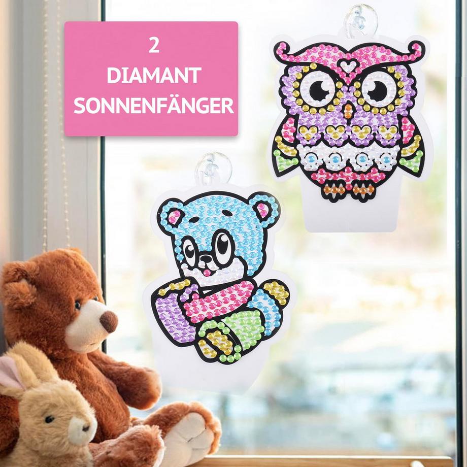 Activity-board  Basteln für Kinder - DIY-Diamantenmalerei - Diamantenmalerei nach Zahlen Kunstsets 