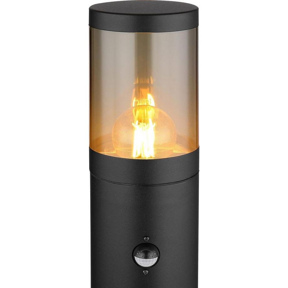 mutoni Luminaire extérieur Xeloo inox noir mat 140 1xE27  