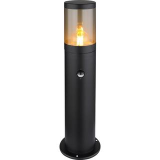 mutoni Lampada da esterno Xeloo acciaio inox nero opaco 140 1xE27  